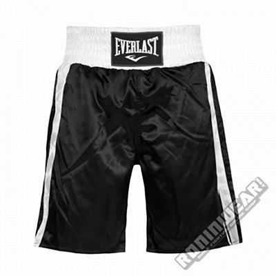 Everlast Boxing Trunks Black-White