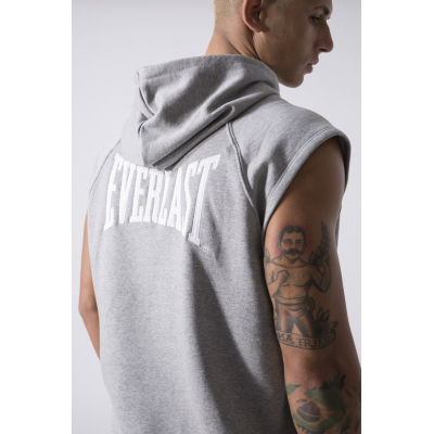 Everlast Cap Felpa Hoodie Gris