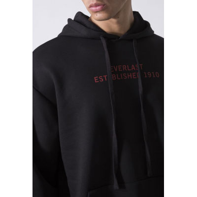 Everlast Cap Reed Hoodie Fekete-Piros