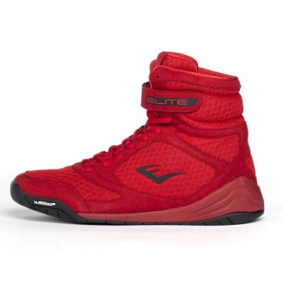 Everlast Elite 2 Boxing Shoes Red-Black