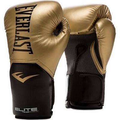 Everlast Elite Pro Style Training Gloves Gold