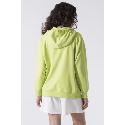 Everlast Hooded Full Zip Sweater Ladies Vert