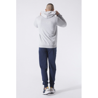 Everlast HOODED ZIPPER  Tracksuit Grey-Navy Blue