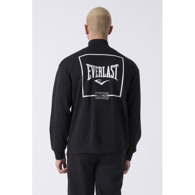 Everlast Iconic Hoddie Zip Square Preto-Branco