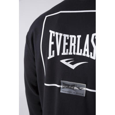 Everlast Iconic Hoddie Zip Square Preto-Branco