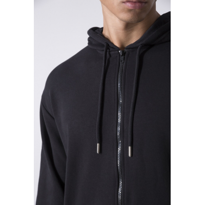 Everlast Iconic Hoodie Zip Svart-Vit