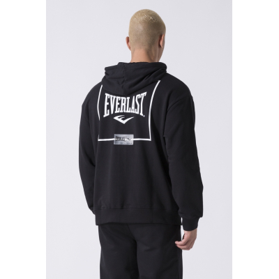 Everlast Iconic Hoodie Zip Svart-Vit