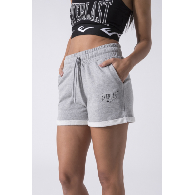 Everlast Iconic Ladies Pants Short Fleece Gris