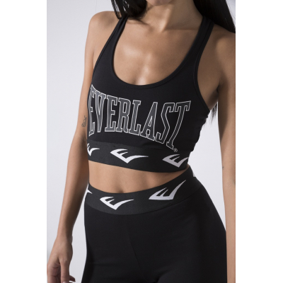 Everlast Iconic Ladies Top Stretch Jersey Negro