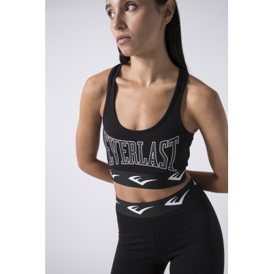 Everlast Iconic Ladies Top Stretch Jersey Svart