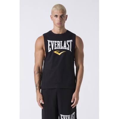 Everlast Iconic Logo Tank Top Off Negro-Blanco