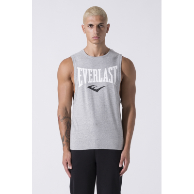 Everlast Iconic Logo Tank Top Off Grigio