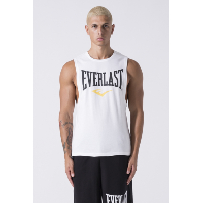 Everlast Iconic Logo Tank Top Off Blanco