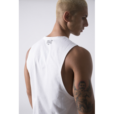 Everlast Iconic Logo Tank Top Off Blanco