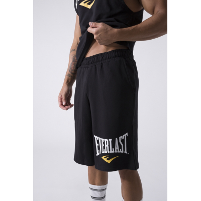 Everlast Iconic Short Logo Preto-Branco