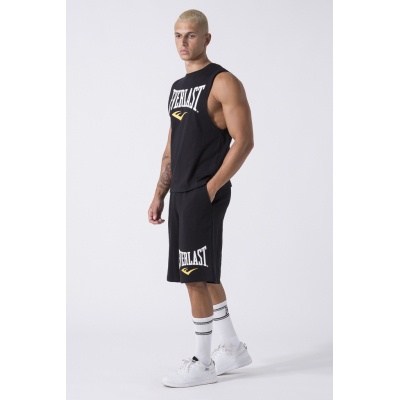 Everlast Iconic Short Logo Preto-Branco