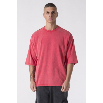 Everlast JERSEY DYE BACK T-Shirt Rosso