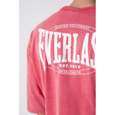 Everlast JERSEY DYE BACK T-Shirt Vermelho