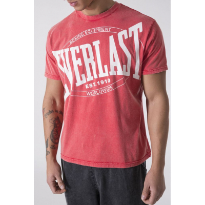 Everlast JERSEY GARMENT DYE T-shirt Vermelho