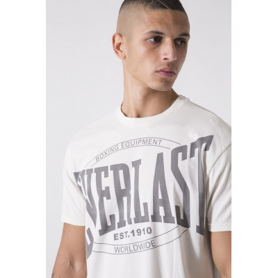 Everlast Jersey Garment Dye T-shirt Bianco