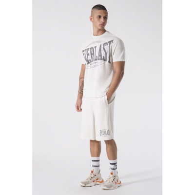 Everlast Jersey Garment Dye T-shirt Bianco