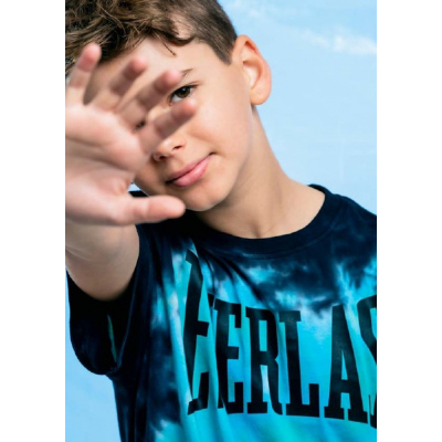 Everlast JR Boy  Tie Dye T-shirt Azul