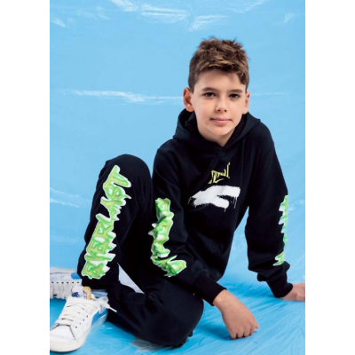 Everlast JR Boy Spray Hoodie Preto