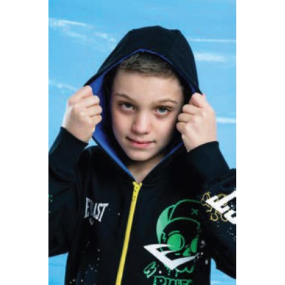 Everlast LFS FW JR Boy Colors St Hoodie Nero