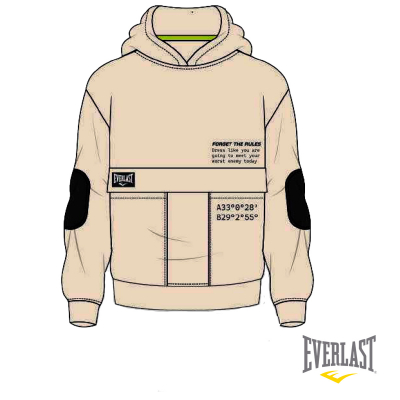 Everlast LFS FW JR Boy Fashion Hoodie Blanco