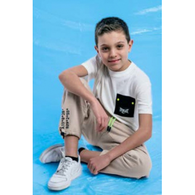 Everlast LFS FW JR Boy Fashion T-shirt Blanco