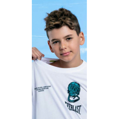 Everlast LFS FW JR Boy Military T-shirt Branco