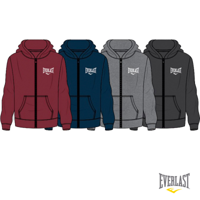 Everlast LFS JR Boy Basic Zip Svart