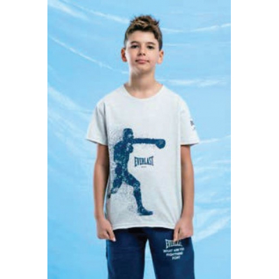 Everlast LFS JR Boy Boxing T-shirt Cinza