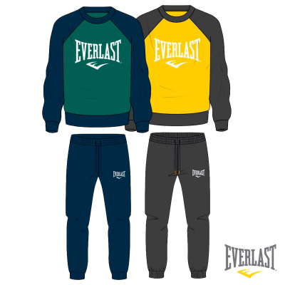 Everlast LFS JR Boy Tracksuit Azul Verde-Azul