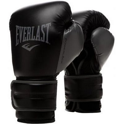 Everlast Powerlock 2R Training Gloves Schwarz