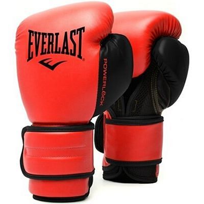 Everlast Powerlock 2R Training Gloves Rojo