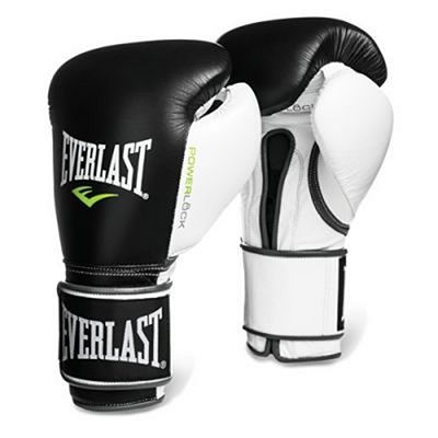 Everlast Powerlock Pro Training Gloves Velcro Negro-Blanco