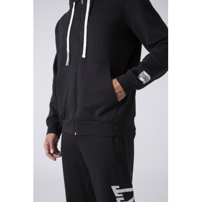 Everlast Sweatshirt Cap Zip Felpa Negro