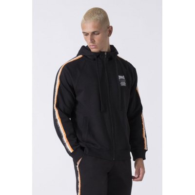 Everlast Zip Hoodie Rayas Black