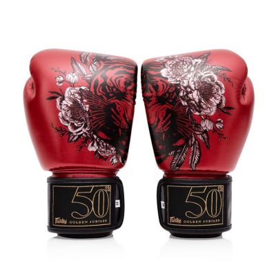 Fairtex Golden Jubilee Boxing Glove Rouge