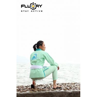 Fluory BJJ GI Doggi Ladies Zöld