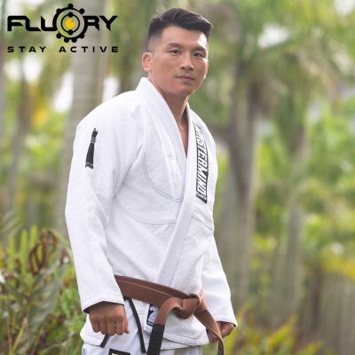 Fluory BJJF23 Mermaid BJJ GI White