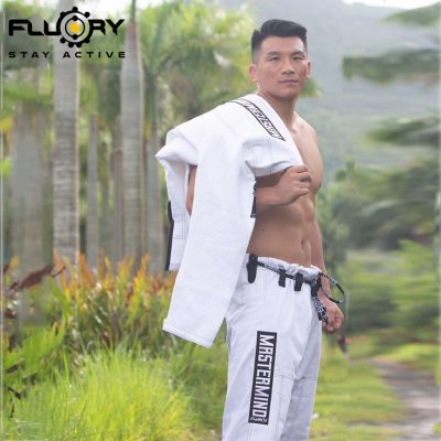 Fluory BJJF23 Mermaid BJJ GI White