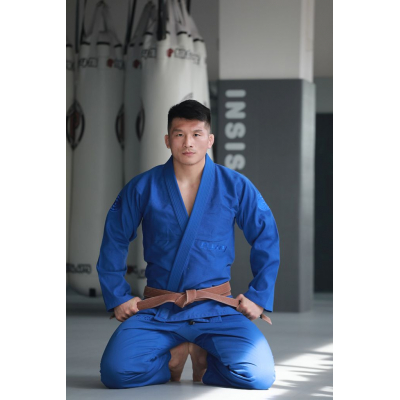 Fluory BJJF38 BJJ GI Blau