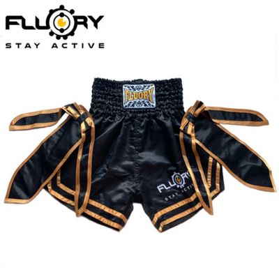 Fluory Muay Thai Short - MTSF72 Nero