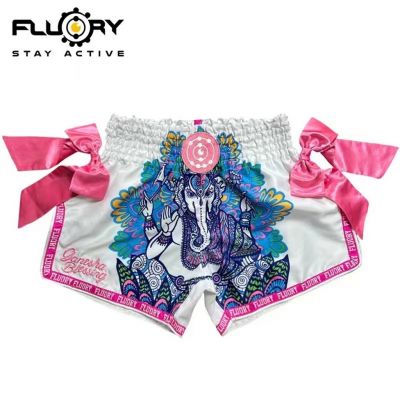Fluory Muay Thai Short MTSF101 Pink