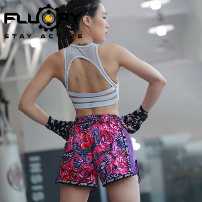 Fluory Muay Thai Short MTSF90 Pink