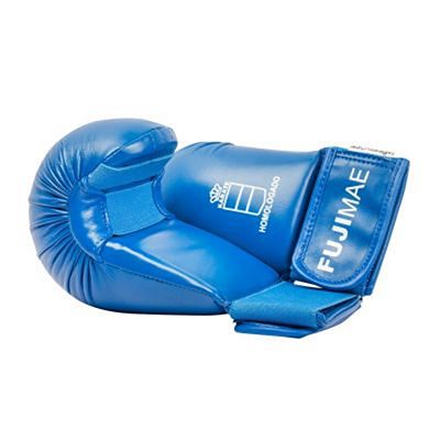 FUJIMAE Advantage Karate Mitts RFEK Blue