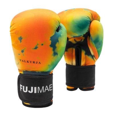FUJIMAE Boxing Gloves Valkyrja Orange-Grün