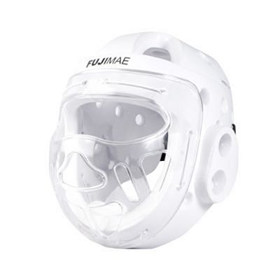 FUJIMAE Hyperfoam Head Guard With Mask RFEK White